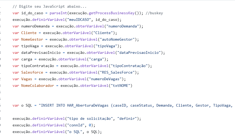 Insert in database project screenshot